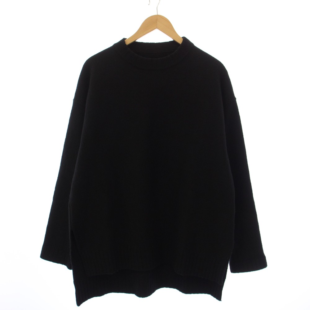 ゆ*り様 JIL SANDER ブラック カシミヤクルーネックニット 楽天市場】JIL SANDER ジルサンダー（ニット・セーター｜トップス