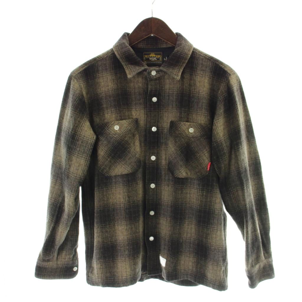 美品　WTAPS ダブルタップス シャツ　ジャケット　厚手　チェック　Lサイズ 楽天市場】wtaps チェックの通販