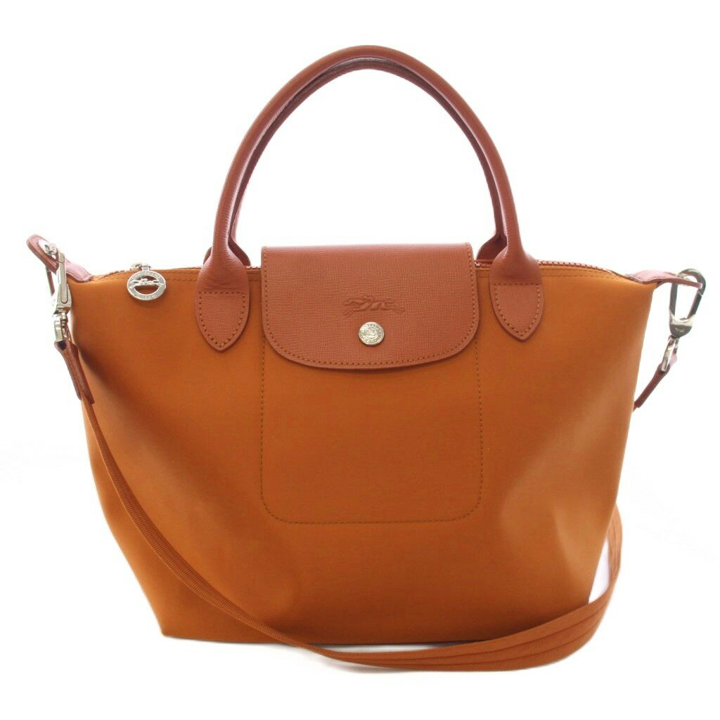 【中古】ロンシャン LONGCHAMP ル プリアージュ ネオ ハンドバッグ ショルダーバッグ 2WAY 茶 ブラウン /TK ●D レディース 【ベクトル 古着】 260508