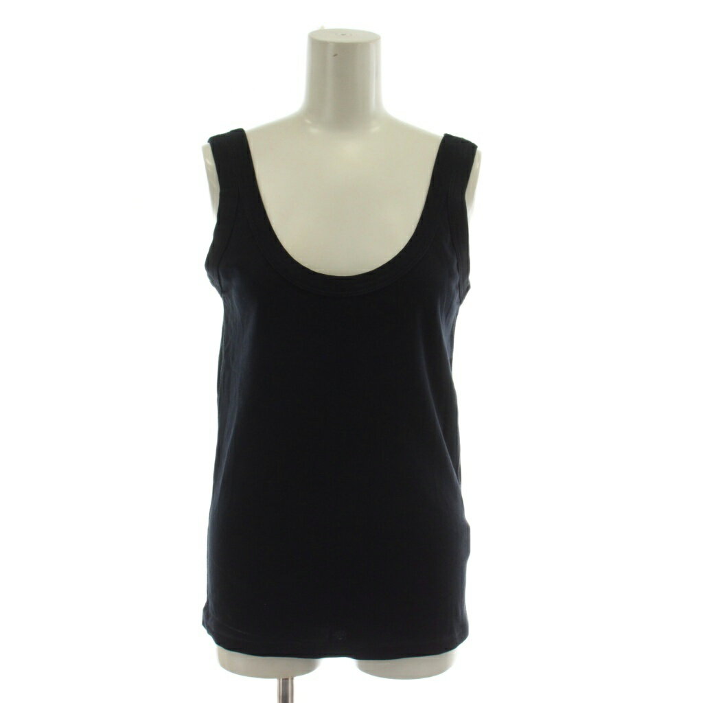 アパルトモン ドゥーズィエムクラス L'Appartement DEUXIEME CLASSE 24SS Mme.RIB タンクトップ 紺 ノースリーブ 無地 24070500410110 /GG レディース  260507