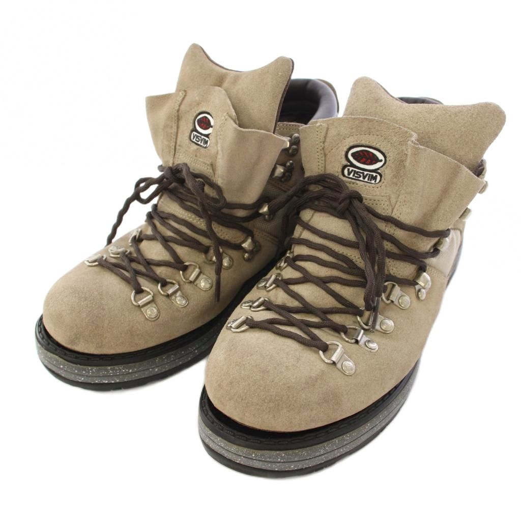 【中古】ビズビム VISVIM セラ SERRA トレッキングシューズ 8 ベージュ 茶 ブラウ...