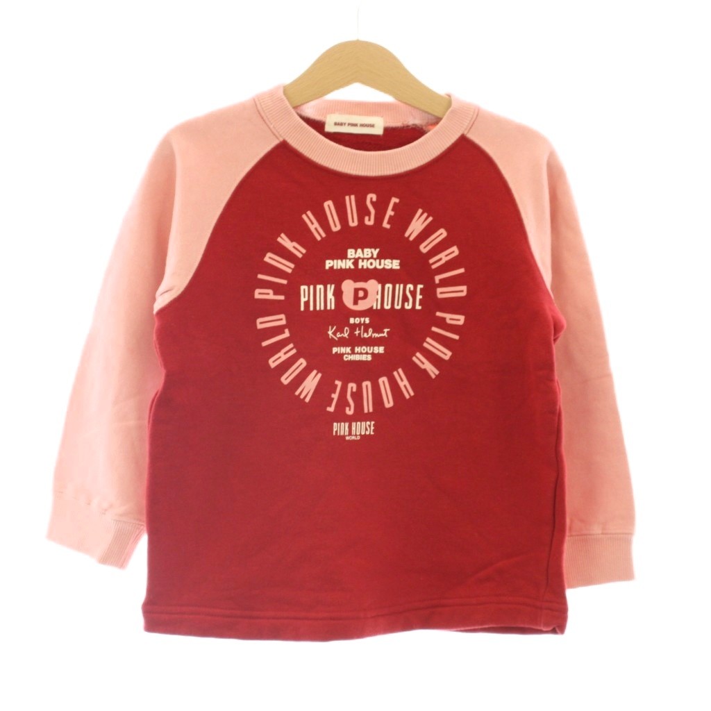 【中古】ベビーピンクハウス BABY PINK HOUSE トレーナー 子ども服 女の子 M（105cm〜115cm） 赤 レッド ピンク 長袖 ロゴプリント ラウンドネック /LP キッズ 【ベクトル 古着】 260514ブランドベビーピンクハウス BABY PINK HOUSE表記サイズM（105cm〜115cm）実寸サイズ身幅：34cm　着丈：43cm　ゆき丈：48cm　　素材綿色赤 レッド ピンク状態使用感が少なく、かなり状態の良い商品です。 ※あくまでも中古品ですので掲載写真や記載内容をご確認いただき、ご理解の上ご購入ください。備考（株)ピンクハウス 商品のお問い合わせの回答を休止しております。＊各商品ページの商品詳細等をご確認の上ご購入ください。【中古】ベビーピンクハウス BABY PINK HOUSE トレーナー 子ども服 女の子 M（105cm〜115cm） 赤 レッド ピンク 長袖 ロゴプリント ラウンドネック /LP キッズ 【ベクトル 古着】 260514状態ランク　”A”詳細については、下記および「状態ランクについて」ページをご覧ください。未使用・新品の商品ほぼ新品同様の商品使用感が少なく、かなり状態の良い商品使用感はあるが、傷や汚れの少ない商品使用感の他、傷や汚れが見られる商品かなり大きな傷みがある難あり商品※S〜CランクはUSED品となりますので、使用感をご理解の上でご入札下さい。状態ランクについてinformationブランドベビーピンクハウス BABY PINK HOUSE表記サイズM（105cm〜115cm）実寸サイズ身幅：34cm　着丈：43cm　ゆき丈：48cm　　素材綿色赤 レッド ピンク状態使用感が少なく、かなり状態の良い商品です。 ※あくまでも中古品ですので掲載写真や記載内容をご確認いただき、ご理解の上ご購入ください。備考（株)ピンクハウス 商品のお問い合わせの回答を休止しております。＊各商品ページの商品詳細等をご確認の上ご購入ください。本商品は一点物です他サイトや店舗にて販売している商品です。多少のお時間差にて欠品になることもございます。予めご了承頂ますようお願い致します。ベクトル・サイズガイドはこちらこの商品と同じブランドの商品を見る
