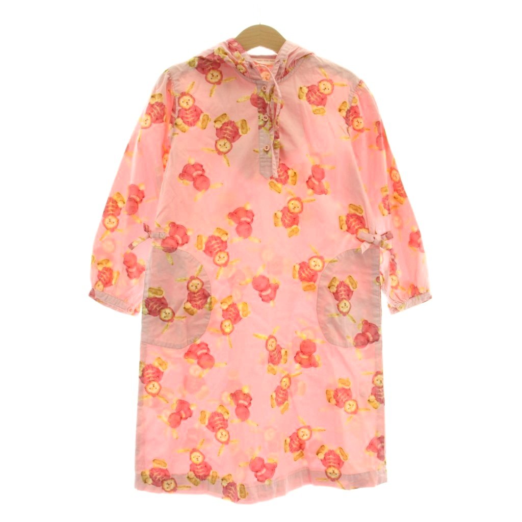 【中古】ベビーピンクハウス BABY PINK HOUSE 子ども服（女の子用） L（120） ピンク アニマル柄 フード付き 長袖 P0593FA03C /DU キッズ 【ベクトル 古着】 260513