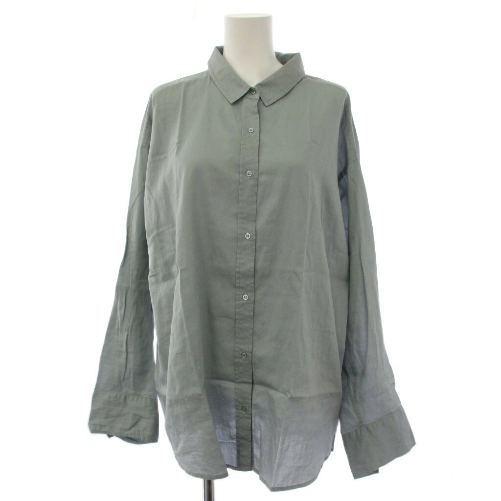 【中古】ミラオーウェン Mila Owen 21SS シャツ ブラウス 長袖 F ブルー 09WFB211310 /BM レディース 【ベクトル 古着】 260521 auc-vector-20917954 ブランド古着の買取販売ベクトル パッケージ画像