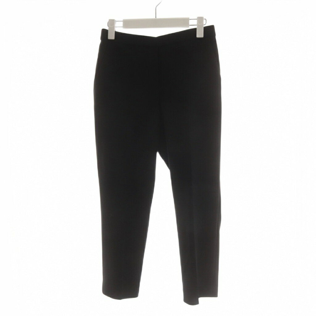 セオリー Theory 24SS Admiral Crepe Treeca Pull On Pant J パンツ スラックス 0 黒 ブラック 4106400 /AN79 レディース  260526