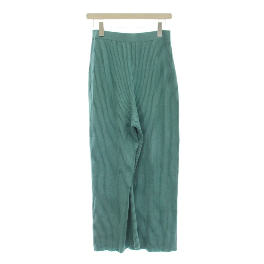 【中古】ボールジー BALLSEY トゥモローランド パンツ 36 水色 ライトブルー リブ編み V字ウエスト フルレングス /LP レディース 【ベクトル 古着】 260526 auc-vector-20972475 ブランド古着の買取販売ベクトル サンプル画像2