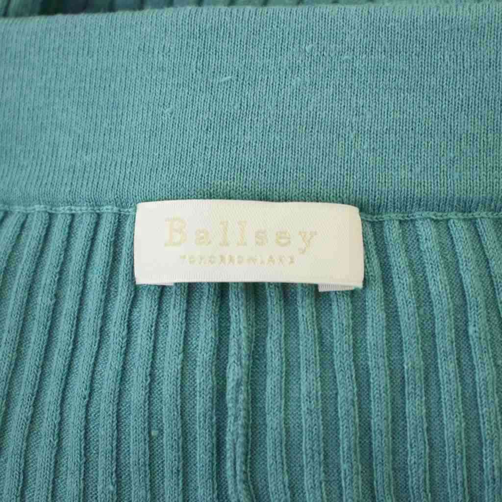 【中古】ボールジー BALLSEY トゥモローランド パンツ 36 水色 ライトブルー リブ編み V字ウエスト フルレングス /LP レディース 【ベクトル 古着】 260526 auc-vector-20972475 ブランド古着の買取販売ベクトル サンプル画像3