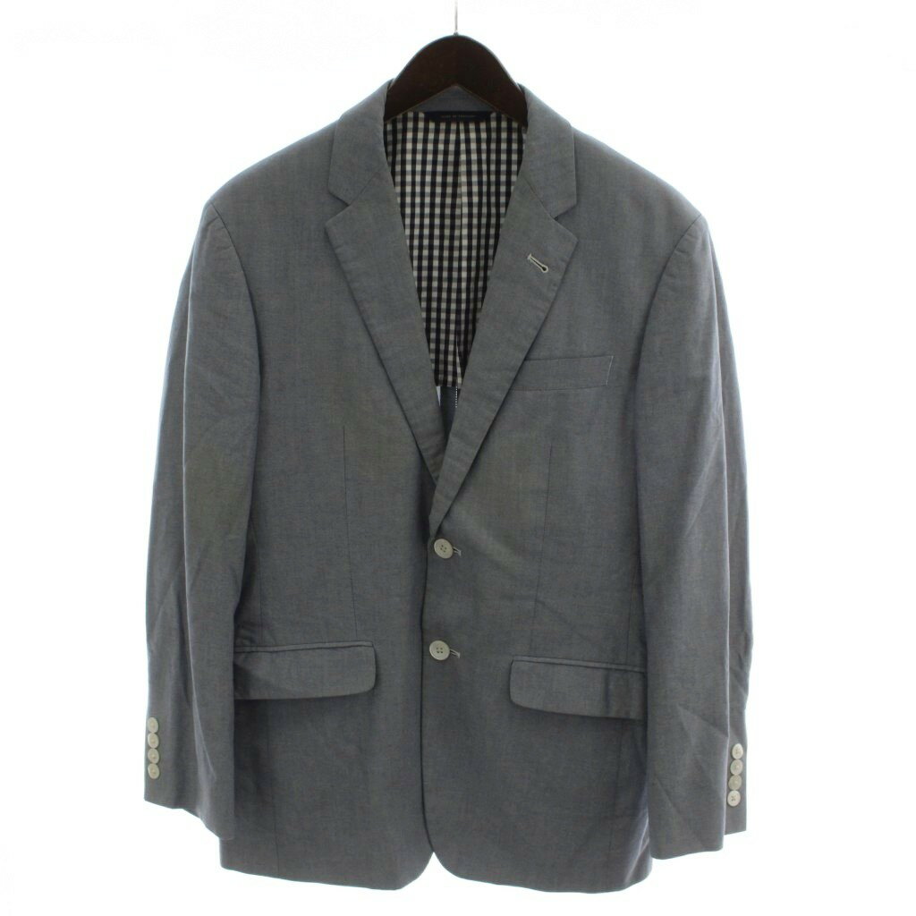 ブルックスブラザーズ BROOKS BROTHERS テーラードジャケット 38S/W32 青 無地 ノッチドラペル 長袖 /GG メンズ  260603