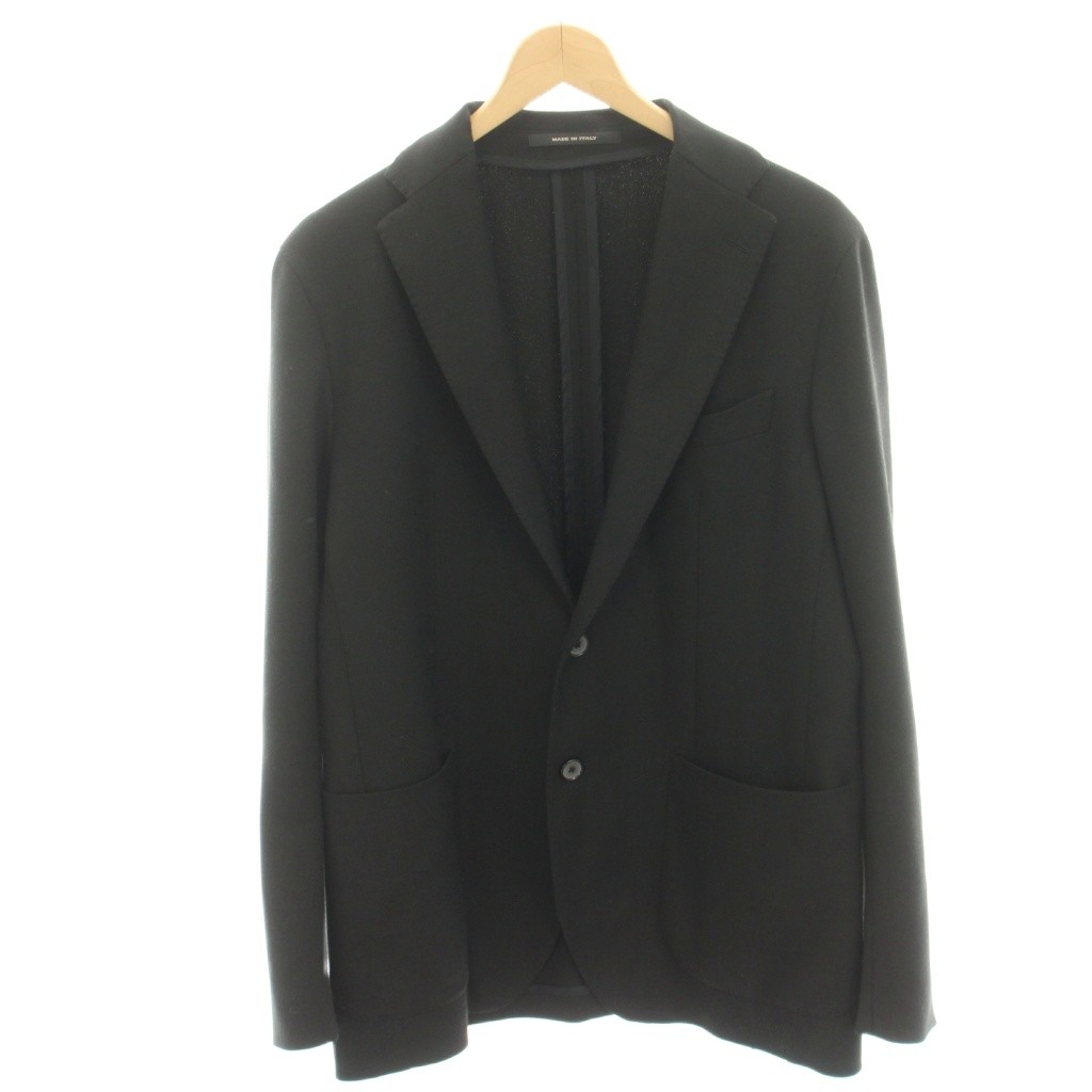 【中古】タリアトーレ TAGLIATORE テーラードジャケット シングル 2B 黒 ブラック /HN メンズ 【ベクトル 古着】 260604