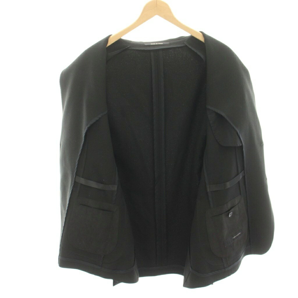 【中古】タリアトーレ TAGLIATORE テーラードジャケット シングル 2B 黒 ブラック /HN メンズ 【ベクトル 古着】 260604