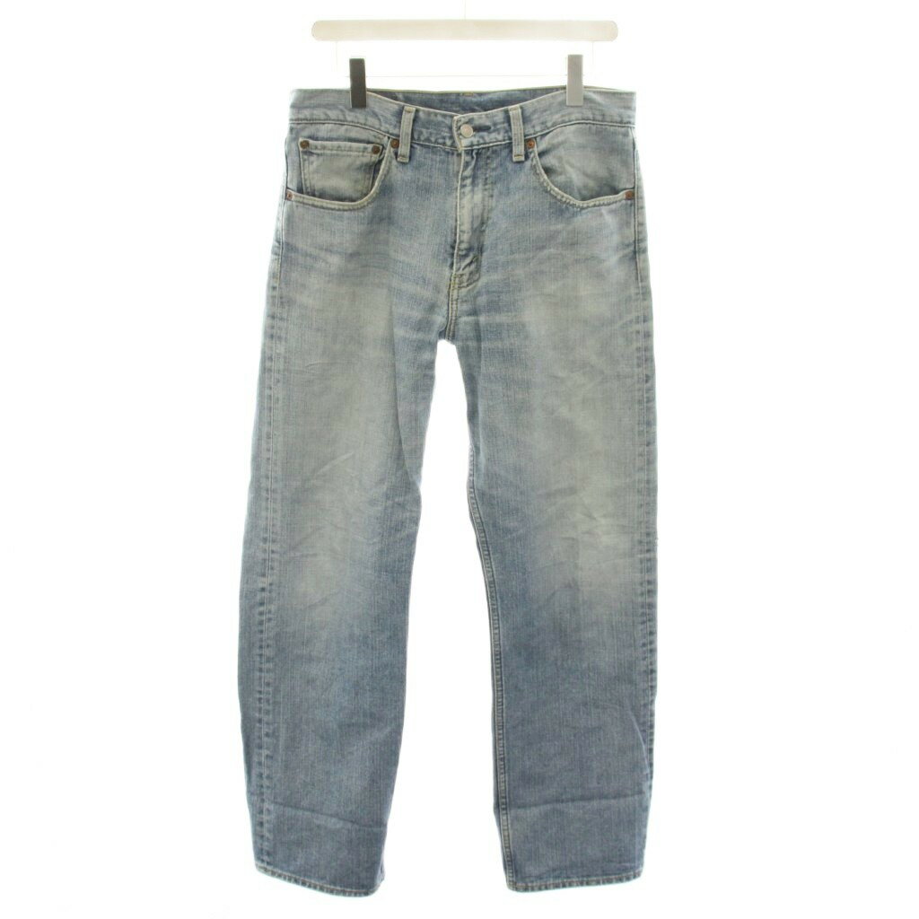 [중고] 리바이스 Levi 's 534 데님 팬츠 청바지 지퍼 플라이 W33 L32 하늘색 라이트 블루 / YT ■MA 남성 [벡터 헌 옷] 260604