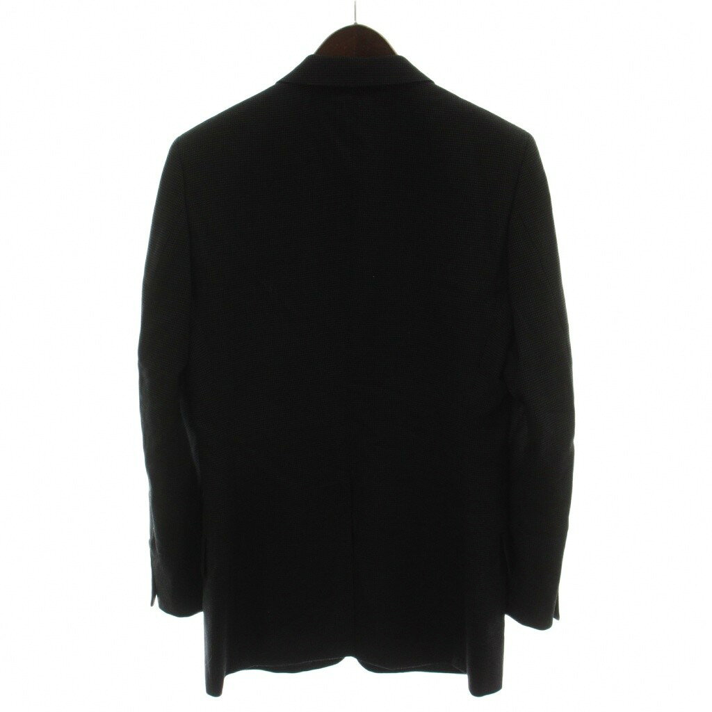 【中古】ポールスミス PAUL SMITH シングルスーツ ジャケット パンツ M 黒 総柄 FE...