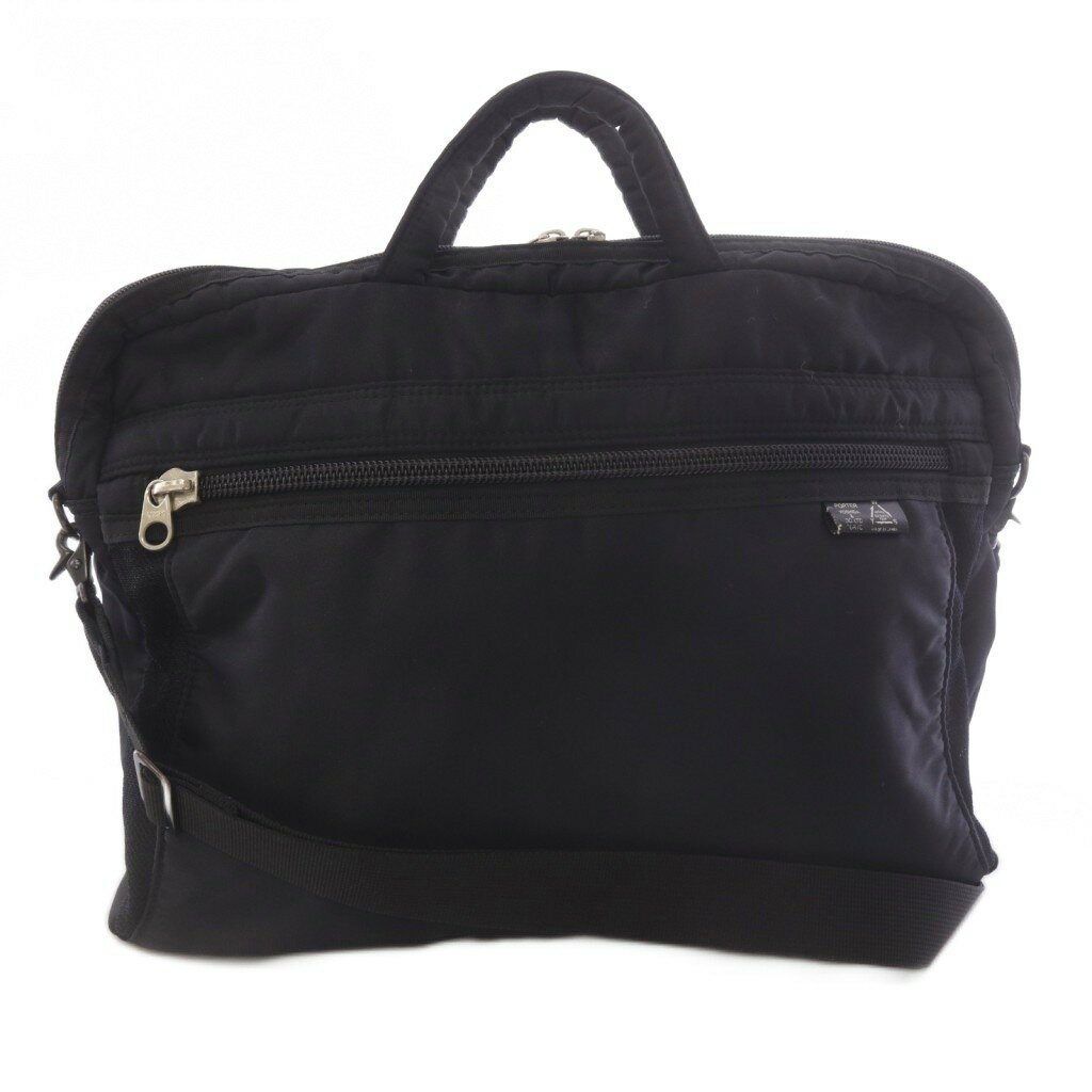 【中古】ポーター PORTER 吉田カバン ブリーフケース ショルダーバック トートバッグ 2WAY 黒 ブラック /TK メンズ 【ベクトル 古着】 260608ブランドポーター PORTER実寸サイズ持ち手の長さ：24cm　ヨコ：39cm　タテ：46cm　マチ：6cm　ショルダーの長さ：82-122cm　　素材ナイロン色黒 ブラック状態底や角に傷、金具に色剥げ、全体的に白い汚れがあります。 ※全体的に中古品としての使用感とダメージがありますが、通常使用には支障のない商品です。 掲載写真や記載内容をご確認いただき、ご理解の上ご購入ください。付属品付属品なし商品のお問い合わせの回答を休止しております。＊各商品ページの商品詳細等をご確認の上ご購入ください。【中古】ポーター PORTER 吉田カバン ブリーフケース ショルダーバック トートバッグ 2WAY 黒 ブラック /TK メンズ 【ベクトル 古着】 260608状態ランク　”B”詳細については、下記および「状態ランクについて」ページをご覧ください。未使用・新品の商品ほぼ新品同様の商品使用感が少なく、かなり状態の良い商品使用感はあるが、傷や汚れの少ない商品使用感の他、傷や汚れが見られる商品かなり大きな傷みがある難あり商品※S〜CランクはUSED品となりますので、使用感をご理解の上でご入札下さい。状態ランクについてinformationブランドポーター PORTER実寸サイズ持ち手の長さ：24cm　ヨコ：39cm　タテ：46cm　マチ：6cm　ショルダーの長さ：82-122cm　　素材ナイロン色黒 ブラック状態底や角に傷、金具に色剥げ、全体的に白い汚れがあります。 ※全体的に中古品としての使用感とダメージがありますが、通常使用には支障のない商品です。 掲載写真や記載内容をご確認いただき、ご理解の上ご購入ください。付属品付属品なし商品のお問い合わせの回答を休止しております。＊各商品ページの商品詳細等をご確認の上ご購入ください。本商品は一点物です他サイトや店舗にて販売している商品です。多少のお時間差にて欠品になることもございます。予めご了承頂ますようお願い致します。ベクトル・サイズガイドはこちらこの商品と同じブランドの商品を見る