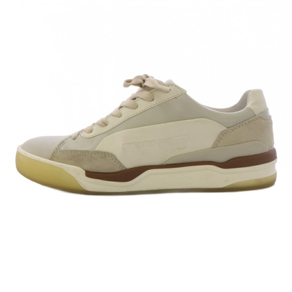 プーマ PUMA Alexander McQueen McQ Move Lo Lace スニーカー レザー US6 グレー 36088301 /TK レディース  260608