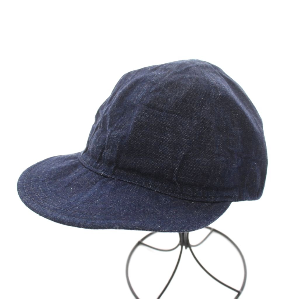 ディセンダント DESCENDANT A-3 デニムポストオーバーオールズ A-3 DENIM POST O'ALLS キャップ 野球帽 F 紺 ネイビー /YT メンズ  260609