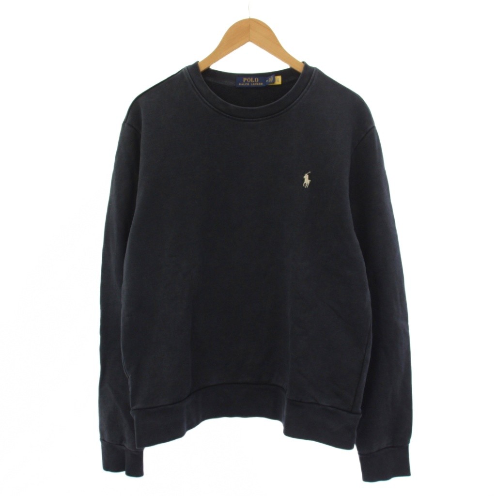 【中古】ポロ ラルフローレン POLO RALPH LAUREN スウェット トレーナー プルオーバー 長袖 クルーネック ロゴ刺繍 M 紺 /BM レディース 【ベクトル 古着】 260611ブランドポロ ラルフローレン POLO RALPH LAUREN表記サイズM実寸サイズ肩幅：49cm　身幅：56cm　着丈：68cm　袖丈：68.5cm　　素材本体 綿色紺 ネイビー状態全体が色あせています。 ※全体的に中古品としての使用感とダメージがありますが、通常使用には支障のない商品です。 掲載写真や記載内容をご確認いただき、ご理解の上ご購入ください。備考品番03945310963 ラルフローレン合同会社商品のお問い合わせの回答を休止しております。＊各商品ページの商品詳細等をご確認の上ご購入ください。【中古】ポロ ラルフローレン POLO RALPH LAUREN スウェット トレーナー プルオーバー 長袖 クルーネック ロゴ刺繍 M 紺 /BM レディース 【ベクトル 古着】 260611状態ランク　”B”詳細については、下記および「状態ランクについて」ページをご覧ください。未使用・新品の商品ほぼ新品同様の商品使用感が少なく、かなり状態の良い商品使用感はあるが、傷や汚れの少ない商品使用感の他、傷や汚れが見られる商品かなり大きな傷みがある難あり商品※S〜CランクはUSED品となりますので、使用感をご理解の上でご入札下さい。状態ランクについてinformationブランドポロ ラルフローレン POLO RALPH LAUREN表記サイズM実寸サイズ肩幅：49cm　身幅：56cm　着丈：68cm　袖丈：68.5cm　　素材本体 綿色紺 ネイビー状態全体が色あせています。 ※全体的に中古品としての使用感とダメージがありますが、通常使用には支障のない商品です。 掲載写真や記載内容をご確認いただき、ご理解の上ご購入ください。備考品番03945310963 ラルフローレン合同会社商品のお問い合わせの回答を休止しております。＊各商品ページの商品詳細等をご確認の上ご購入ください。本商品は一点物です他サイトや店舗にて販売している商品です。多少のお時間差にて欠品になることもございます。予めご了承頂ますようお願い致します。ベクトル・サイズガイドはこちらこの商品と同じブランドの商品を見る