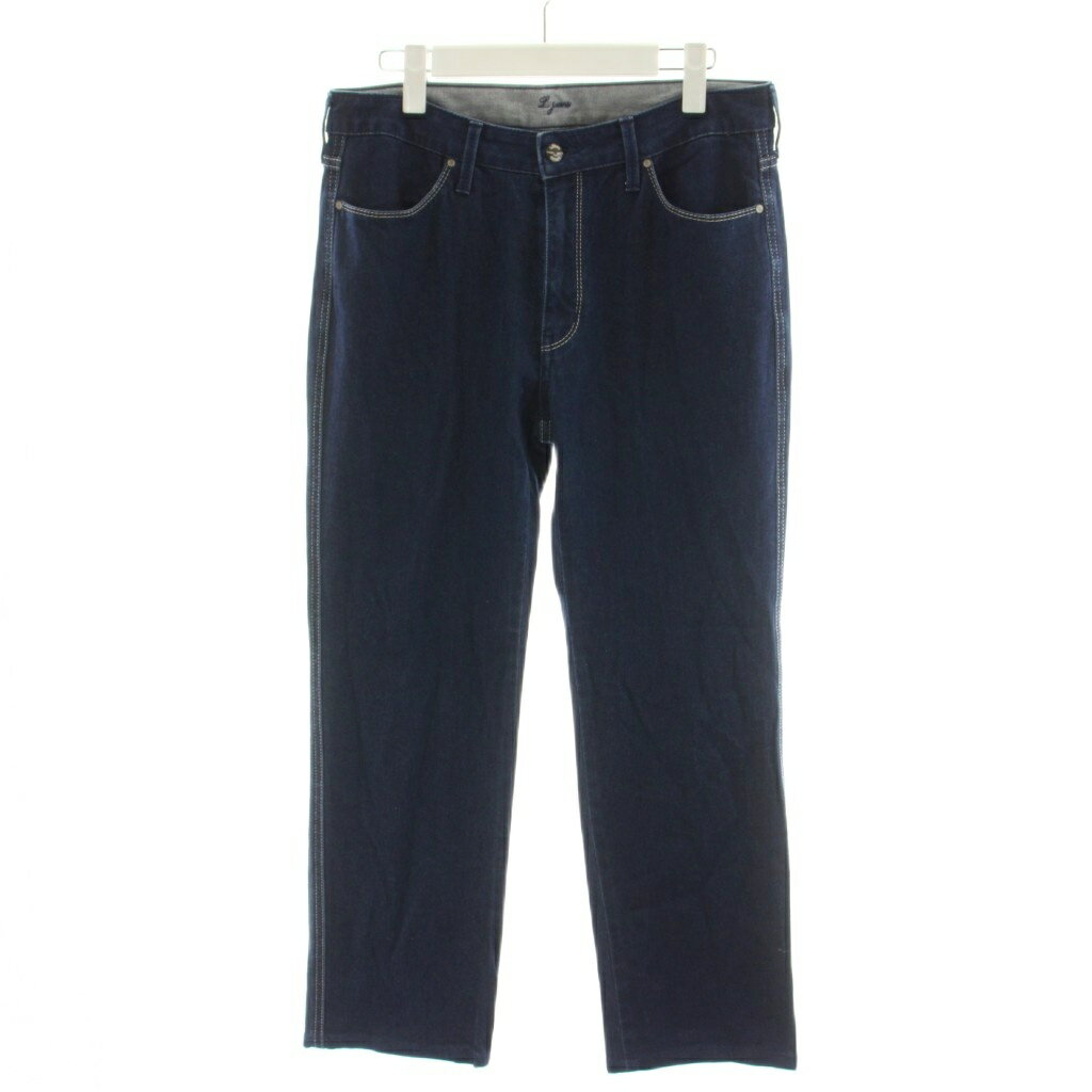 [Used] Leilian x Disney Denim Pants Jeans Zipper Fly Rhinestone 13 Blue 0302509 /AN35 Women's [Vector Used Clothing] 260612