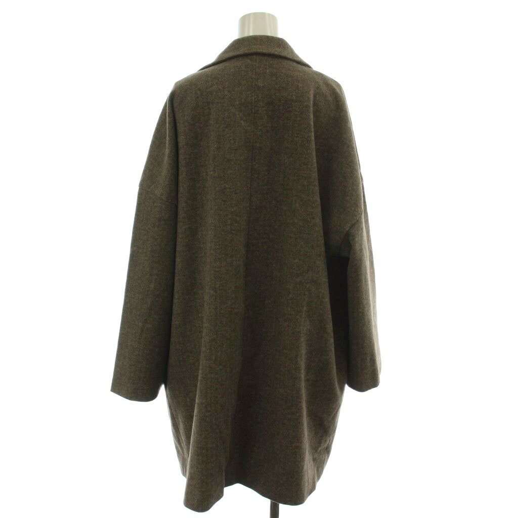 【中古】ミラオーウェン Mila Owen チェスターコート F 茶 ブラウン 無地 長袖 ハーフ丈 /GG ■MA レディース 【ベクトル 古着】 260611 auc-vector-21022253 ブランド古着の買取販売ベクトル サンプル画像3