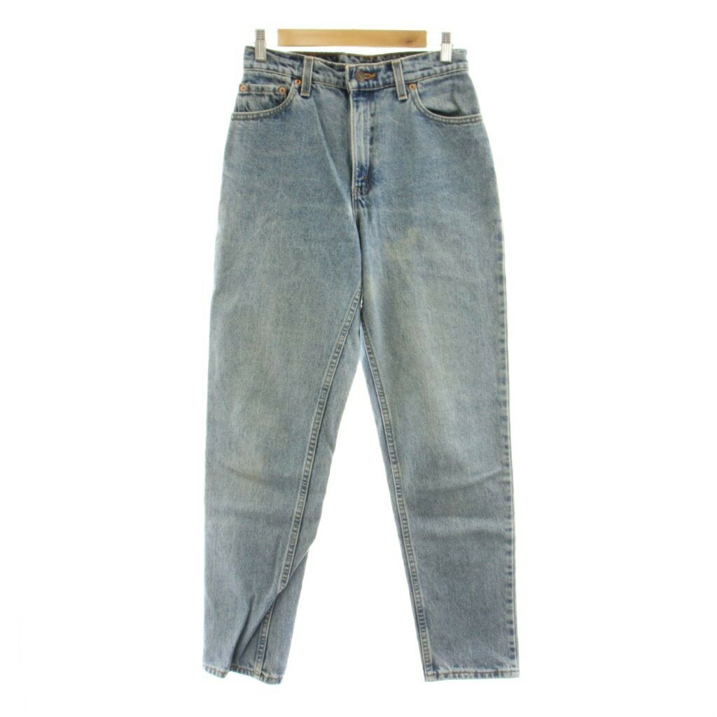 [Used] Levi's 550 Denim Jeans, Tapered, Zip Fly, Used Finish, Size M, Indigo Blue /KU 1, Men's [Vector Used Clothing] 260622