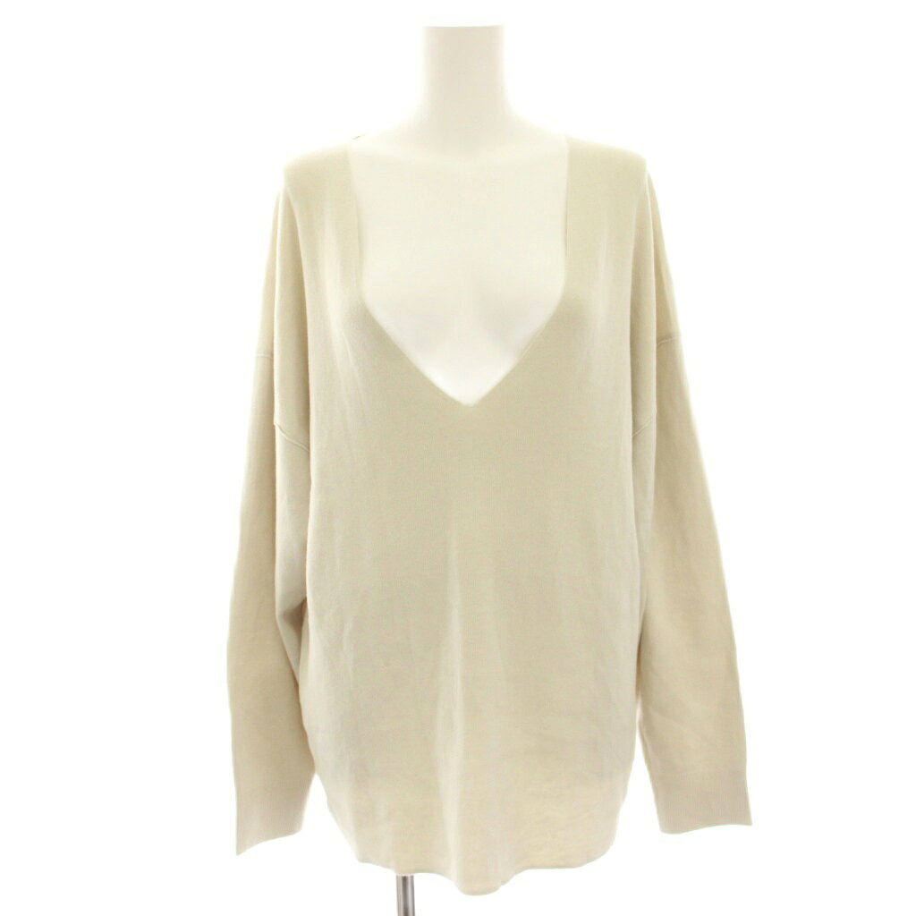 【中古】ミラオーウェン Mila Owen 24SS アメスリタンク深Vニットプル カットソー 長袖 1 アイボリー 09WNT241060 /HN26 レディース 【ベクトル 古着】 260619 auc-vector-21042934 ブランド古着の買取販売ベクトル パッケージ画像