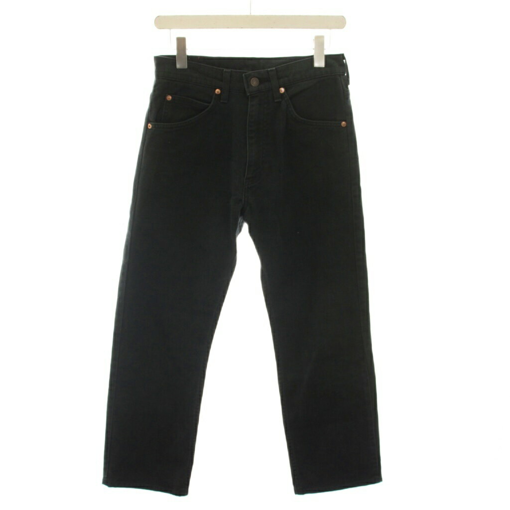 [Used] Levi's 607 Denim Jeans, Zip Fly, W29 L34, Black /YT Women's [Vector Used Clothing] 260619