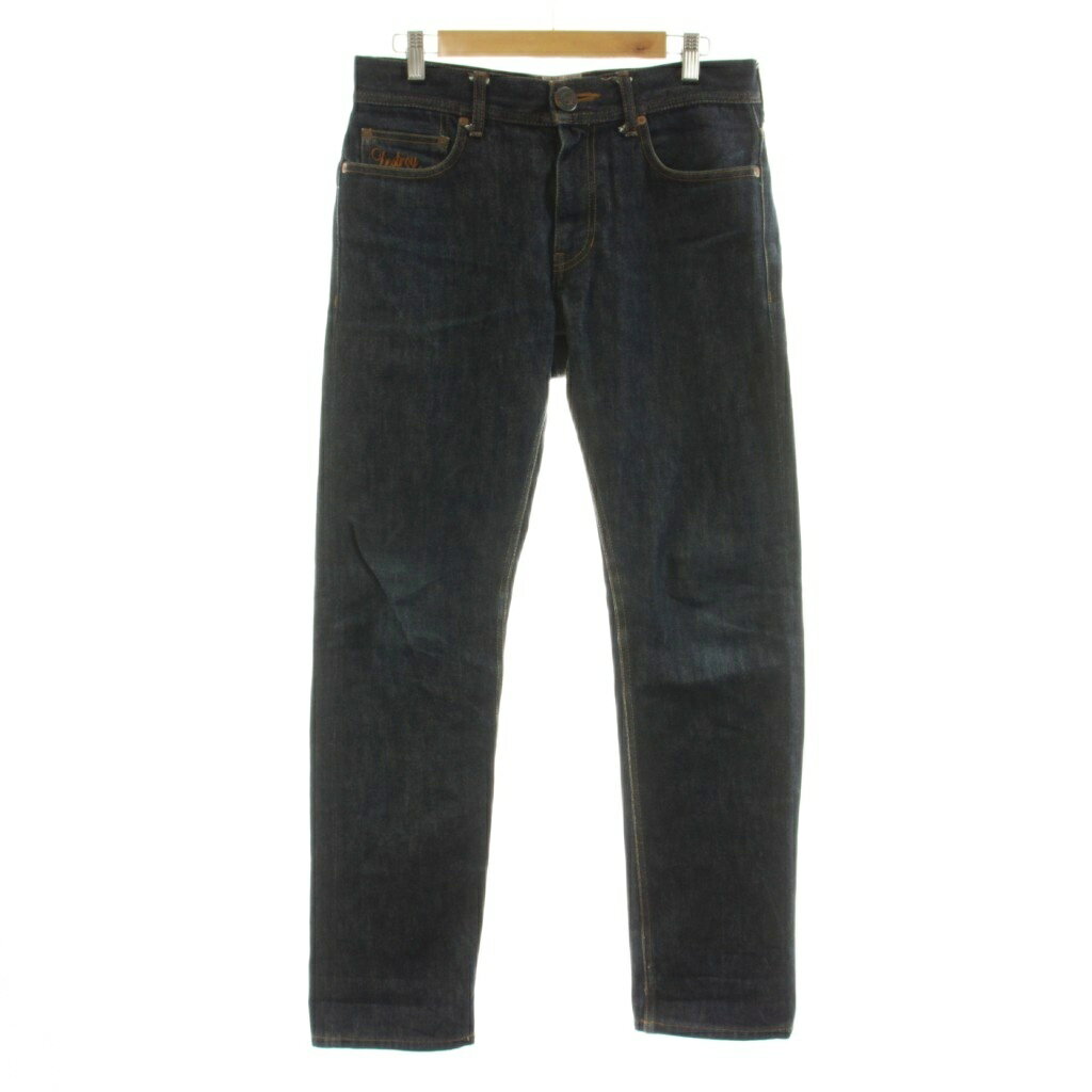 [Used] 50DUPPIES SLIMFIT Denim Jeans, Zip Fly, Size 34, Indigo /KU 48 ■GY28 Men's [Vector Used Clothing] 260625