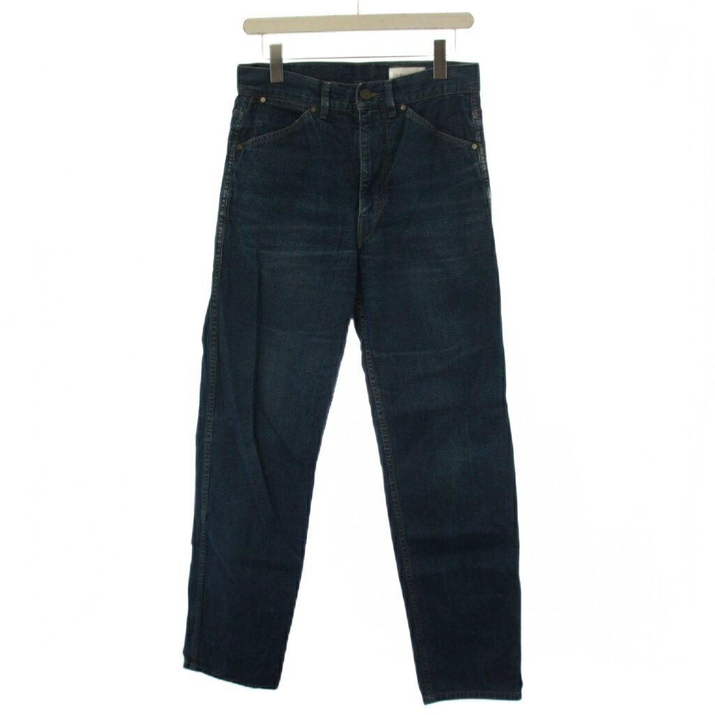 [Used] Lemaire Denim Jeans, Zip Fly, Size 46, Indigo /BM29, Men's [Vector Used Clothing] 260625