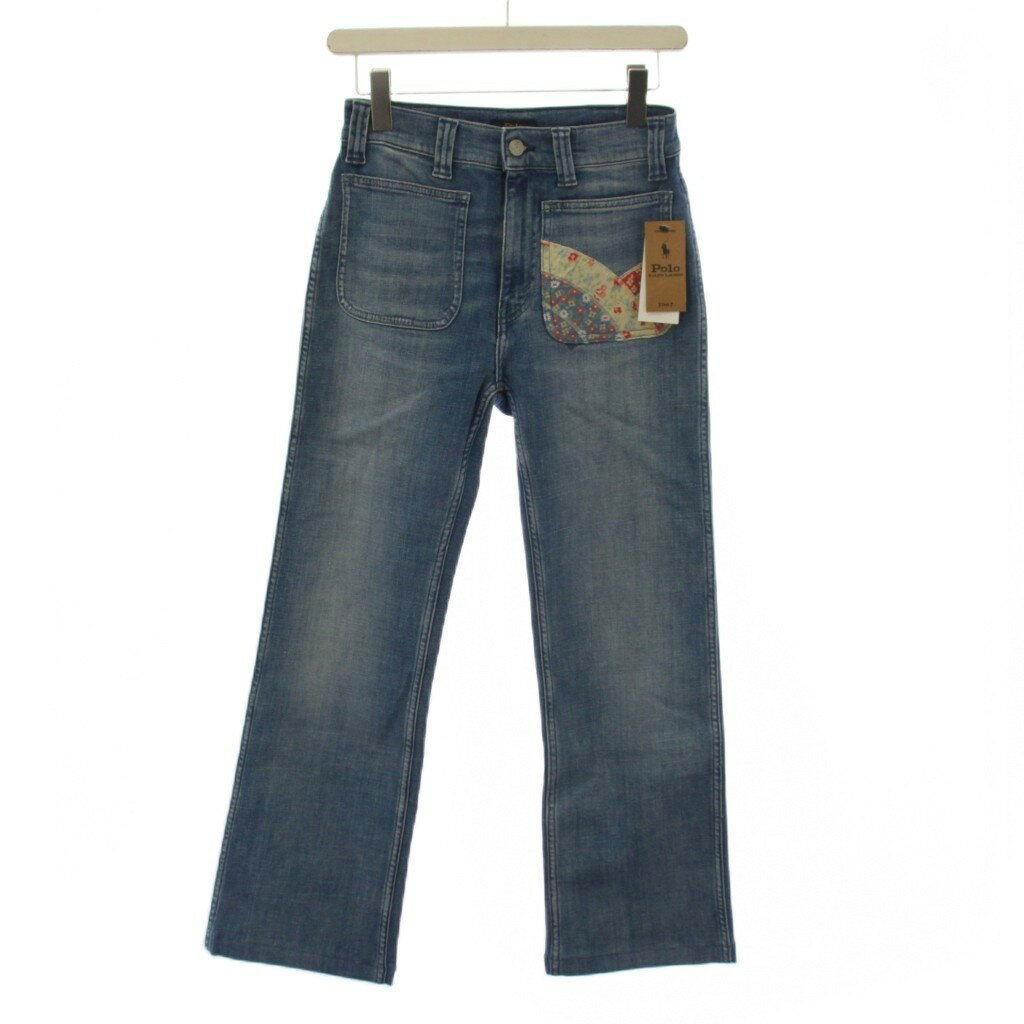 [Used] Unused Polo Ralph Lauren denim jeans, zip fly, size 26, indigo, item number 211799676001 /BM28, women's. [Vector Used Clothing] 260625