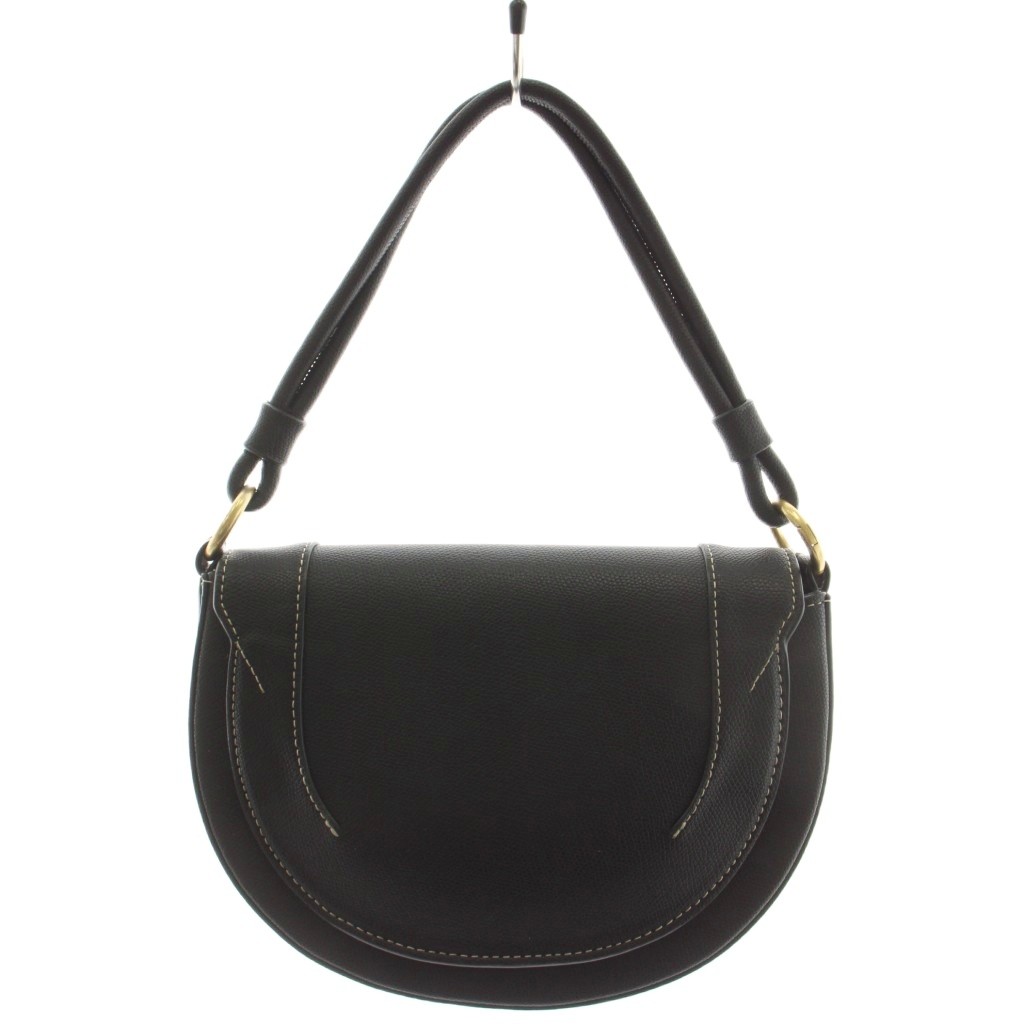 【中古】ザラ ZARA ショルダーバッグ ハンドバッグ 2way 黒 ブラック /AN49 レディ...