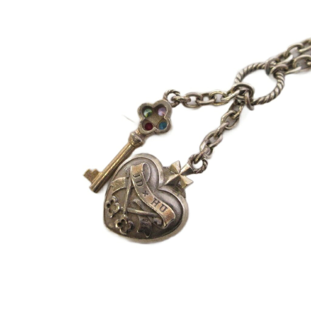 ブランド古着の買取販売ベクトルの【中古】ジャスティンデイビス Justin Davis REGAROLY NECKLACE ネックレス ペンダント チェーン ハート 925 シルバー SNJ573 /AN46 レディース 【ベクトル 古着】 260703｜アングル2