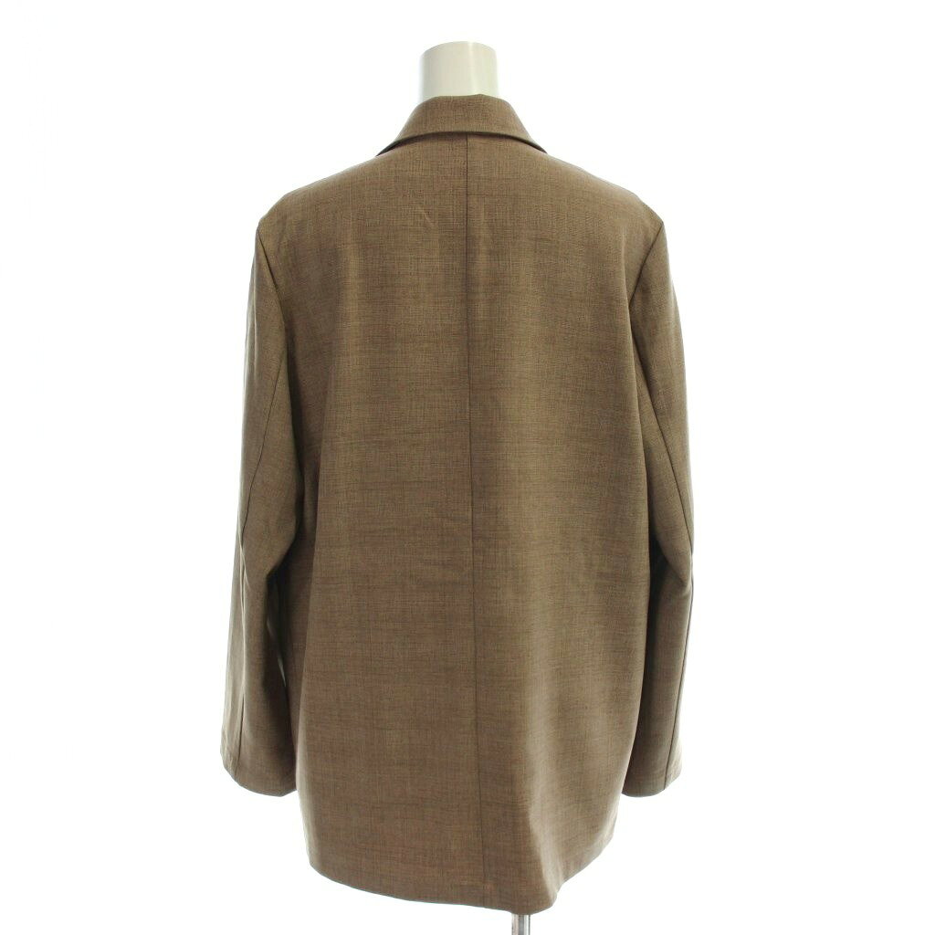 【中古】ロペピクニック ROPE Picnic 26SS メランジドビーチェックジャケット F パンツ L 茶 ブラウン ダブルブレスト 長袖 テーラードカラー GDV16050A /AP33 レディース 【ベクトル 古着】 260708 auc-vector-21093425 ブランド古着の買取販売ベクトル サンプル画像3