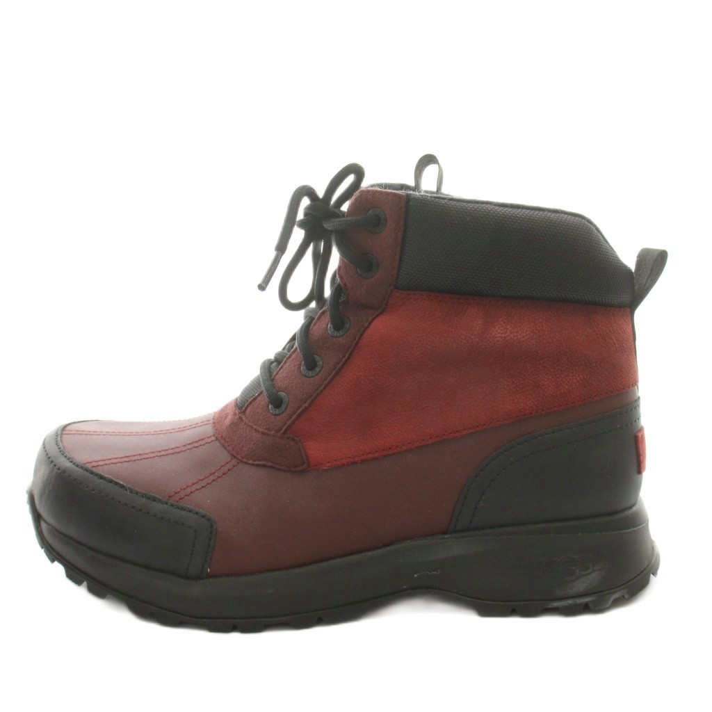 【中古】アグ オーストラリア UGG australia エメット ダック Emmett Duck Boot ショートブーツ 28.0cm 黒 ブラック 赤 レッド 1115834 /AN レディース 【ベクトル 古着】 260713ブランドアグ オーストラリア UGG australia表記サイズ28.0cm実寸サイズ筒周り：約24cm　筒高：約13cm　ヒールの高さ：約3.5cm　足首：約36cm　　色黒 ブラック 赤 レッド状態サイドにスレ。つま先に履きシワがございますが、その他に目立ったダメージはなく、問題なくご使用いただける商品です。 ※あくまでも中古品ですので掲載写真や記載内容をご確認いただき、ご理解の上ご購入ください。付属品なし商品のお問い合わせの回答を休止しております。＊各商品ページの商品詳細等をご確認の上ご購入ください。【中古】アグ オーストラリア UGG australia エメット ダック Emmett Duck Boot ショートブーツ 28.0cm 黒 ブラック 赤 レッド 1115834 /AN レディース 【ベクトル 古着】 260713状態ランク　”AB”詳細については、下記および「状態ランクについて」ページをご覧ください。未使用・新品の商品ほぼ新品同様の商品使用感が少なく、かなり状態の良い商品使用感はあるが、傷や汚れの少ない商品使用感の他、傷や汚れが見られる商品かなり大きな傷みがある難あり商品※S〜CランクはUSED品となりますので、使用感をご理解の上でご入札下さい。状態ランクについてinformationブランドアグ オーストラリア UGG australia表記サイズ28.0cm実寸サイズ筒周り：約24cm　筒高：約13cm　ヒールの高さ：約3.5cm　足首：約36cm　　色黒 ブラック 赤 レッド状態サイドにスレ。つま先に履きシワがございますが、その他に目立ったダメージはなく、問題なくご使用いただける商品です。 ※あくまでも中古品ですので掲載写真や記載内容をご確認いただき、ご理解の上ご購入ください。付属品なし商品のお問い合わせの回答を休止しております。＊各商品ページの商品詳細等をご確認の上ご購入ください。本商品は一点物です他サイトや店舗にて販売している商品です。多少のお時間差にて欠品になることもございます。予めご了承頂ますようお願い致します。ベクトル・サイズガイドはこちらこの商品と同じブランドの商品を見る