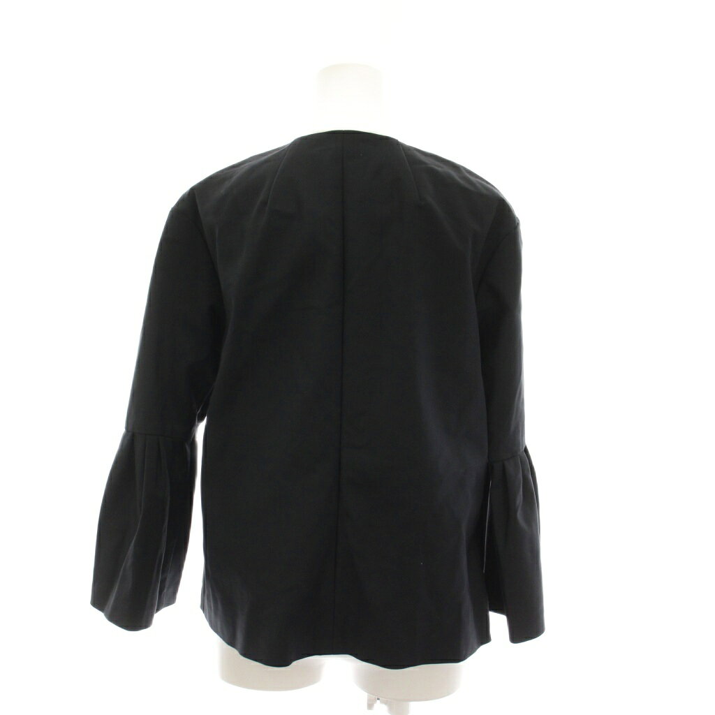 【中古】ミラオーウェン Mila Owen フレアタックスリーブジャケット ノーカラー アウター 0 紺 ネイビー 09WF0231001 /YM ■MA レディース 【ベクトル 古着】 260713 auc-vector-21112293 ブランド古着の買取販売ベクトル サンプル画像2