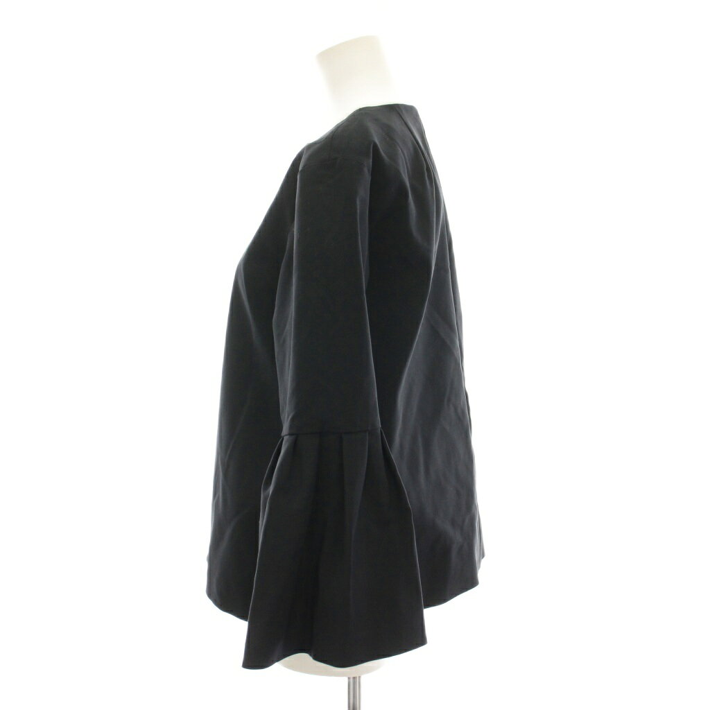 【中古】ミラオーウェン Mila Owen フレアタックスリーブジャケット ノーカラー アウター 0 紺 ネイビー 09WF0231001 /YM ■MA レディース 【ベクトル 古着】 260713 auc-vector-21112293 ブランド古着の買取販売ベクトル サンプル画像3