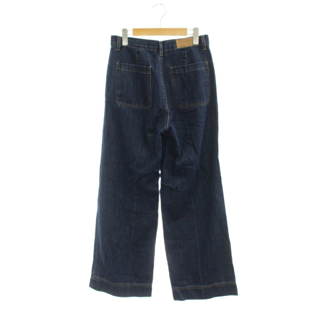 【中古】ミラオーウェン Mila Owen 25AW パッチポケットデザインシガレットデニムパンツ ジーンズ 1 紺 ワイドシルエット /JP レディース 【ベクトル 古着】 260715 auc-vector-21111609 ブランド古着の買取販売ベクトル サンプル画像2