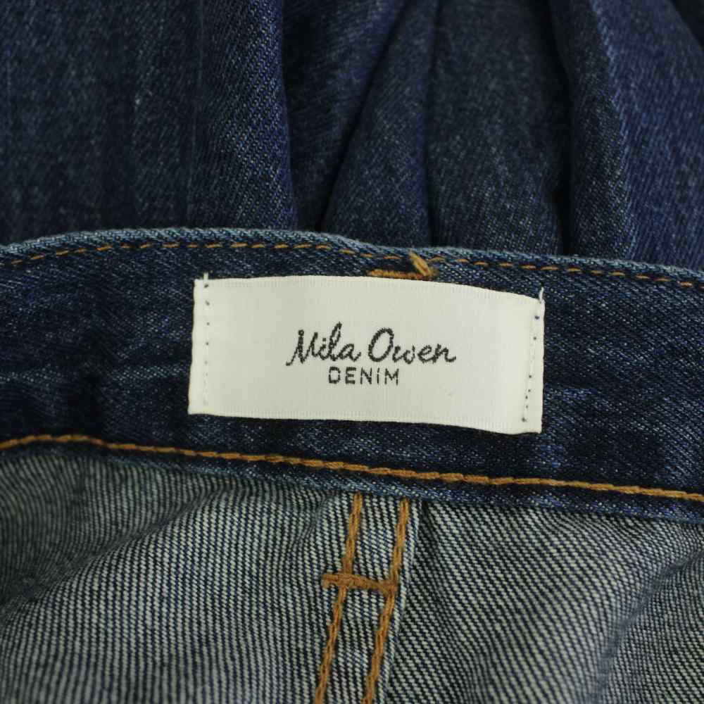 【中古】ミラオーウェン Mila Owen 25AW パッチポケットデザインシガレットデニムパンツ ジーンズ 1 紺 ワイドシルエット /JP レディース 【ベクトル 古着】 260715 auc-vector-21111609 ブランド古着の買取販売ベクトル サンプル画像3