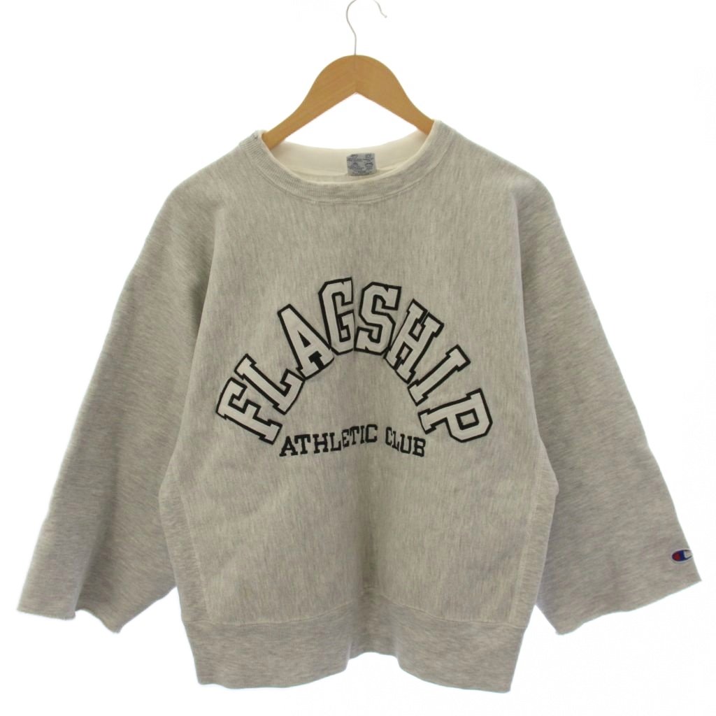CHAMPION 90年代 スウェット トレーナー 七分袖 XL グレー 楽天市場】7分袖 メンズ チャンピオン（スウェット・トレーナー