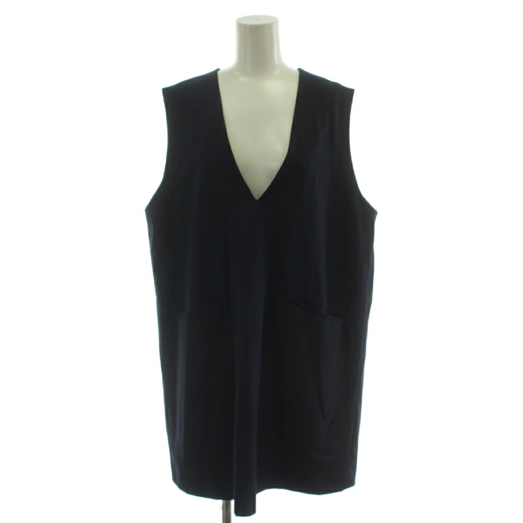 【中古】ミディウミ MidiUmi チュニック ノースリーブ Vネック 紺 ネイビー /GG レディース 【ベクトル 古着】 260723ブランドミディウミ MidiUmi表記サイズサイズなし（実寸サイズをご確認下さい）実寸サイズ身幅：56cm　着丈：86.5cm　　素材表地 ポリエステル レーヨン ポリウレタン 裏地 ポリエステル色紺 ネイビー仕様バックスリット約20.5cm 裏地あり状態後身頃下部に白い小さな汚れがありますが、その他に目立ったダメージはなく、問題なくご使用いただける商品です。 ※あくまでも中古品ですので掲載写真や記載内容をご確認いただき、ご理解の上ご購入ください。備考Mother's Industry（株）商品のお問い合わせの回答を休止しております。＊各商品ページの商品詳細等をご確認の上ご購入ください。【中古】ミディウミ MidiUmi チュニック ノースリーブ Vネック 紺 ネイビー /GG レディース 【ベクトル 古着】 260723状態ランク　”AB”詳細については、下記および「状態ランクについて」ページをご覧ください。未使用・新品の商品ほぼ新品同様の商品使用感が少なく、かなり状態の良い商品使用感はあるが、傷や汚れの少ない商品使用感の他、傷や汚れが見られる商品かなり大きな傷みがある難あり商品※S〜CランクはUSED品となりますので、使用感をご理解の上でご入札下さい。状態ランクについてinformationブランドミディウミ MidiUmi表記サイズサイズなし（実寸サイズをご確認下さい）実寸サイズ身幅：56cm　着丈：86.5cm　　素材表地 ポリエステル レーヨン ポリウレタン 裏地 ポリエステル色紺 ネイビー仕様バックスリット約20.5cm 裏地あり状態後身頃下部に白い小さな汚れがありますが、その他に目立ったダメージはなく、問題なくご使用いただける商品です。 ※あくまでも中古品ですので掲載写真や記載内容をご確認いただき、ご理解の上ご購入ください。備考Mother's Industry（株）商品のお問い合わせの回答を休止しております。＊各商品ページの商品詳細等をご確認の上ご購入ください。本商品は一点物です他サイトや店舗にて販売している商品です。多少のお時間差にて欠品になることもございます。予めご了承頂ますようお願い致します。ベクトル・サイズガイドはこちらこの商品と同じブランドの商品を見る