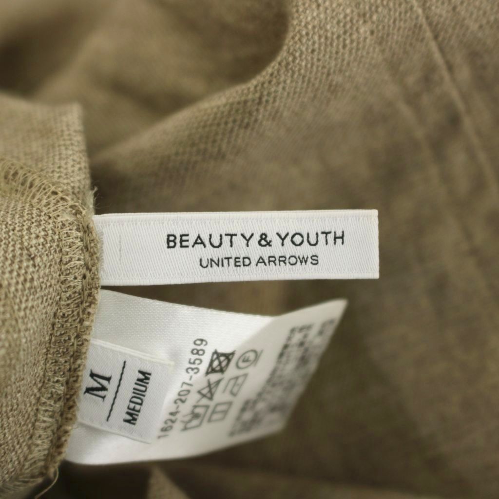 【中古】未使用品 B&Y ユナイテッドアローズ BEAUTY&YOUTH ビューティー&ユース タイトスカート リネン混 ロング丈 M ベージュ /GG レディース 【ベクトル 古着】 260722 auc-vector-21131260 ブランド古着の買取販売ベクトル サンプル画像3
