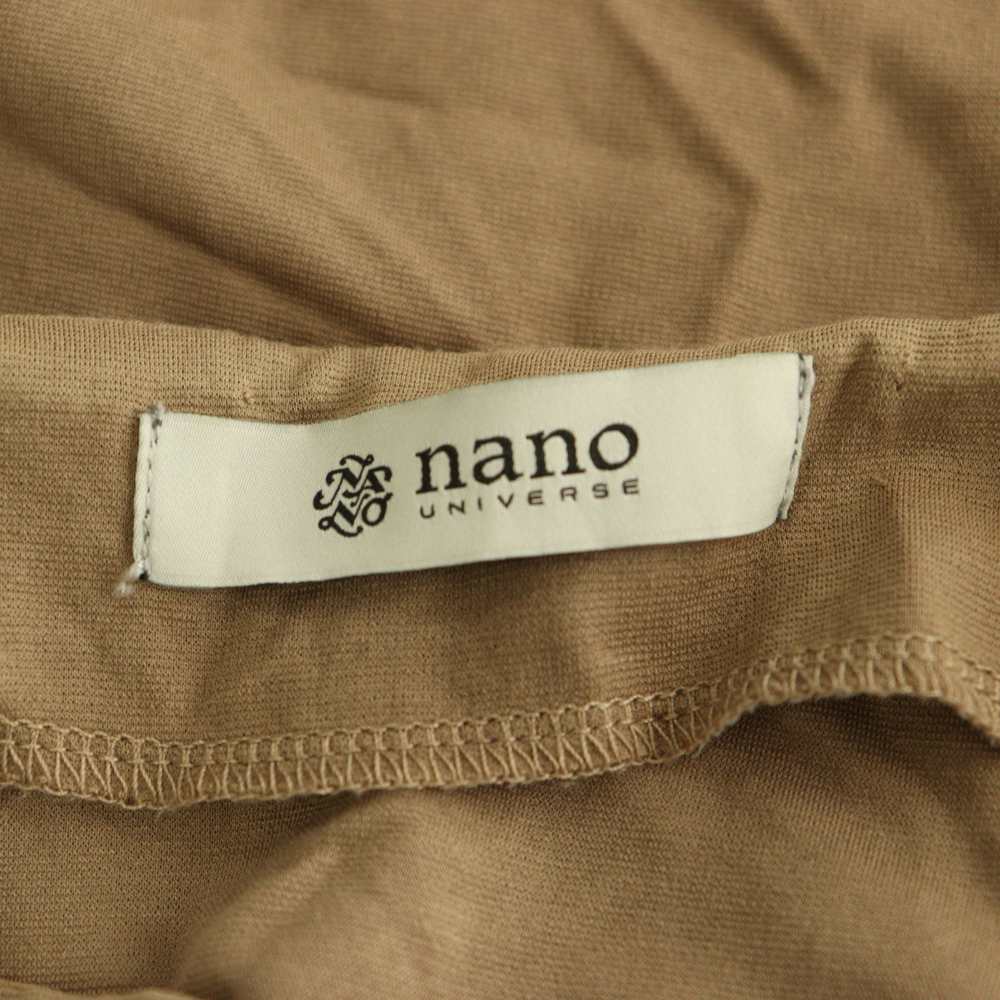 【中古】ナノユニバース nano universe エコミラクルアップ スリットスリーブTシャツ 半袖 36 ブラウン /MY ■OS ■KC レディース 【ベクトル 古着】 260728 auc-vector-21145962 ブランド古着の買取販売ベクトル サンプル画像3