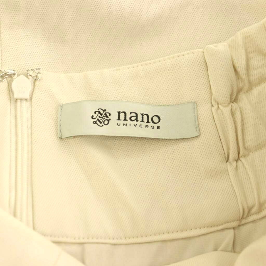 【中古】ナノユニバース nano universe タイトスカート ロング フロントスリット 36 オフベージュ /ES ■KC レディース 【ベクトル 古着】 260728 auc-vector-21145605 ブランド古着の買取販売ベクトル サンプル画像3