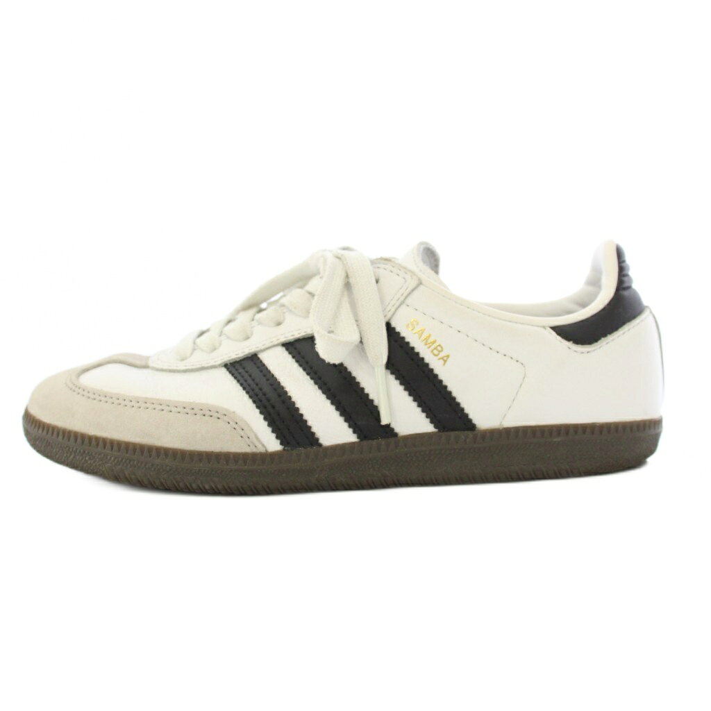 アディダスオリジナルス adidas originals SAMBA ADV スニーカー US5 白 ホワイト 黒 ブラック GZ8477 /TK レディース 260724
