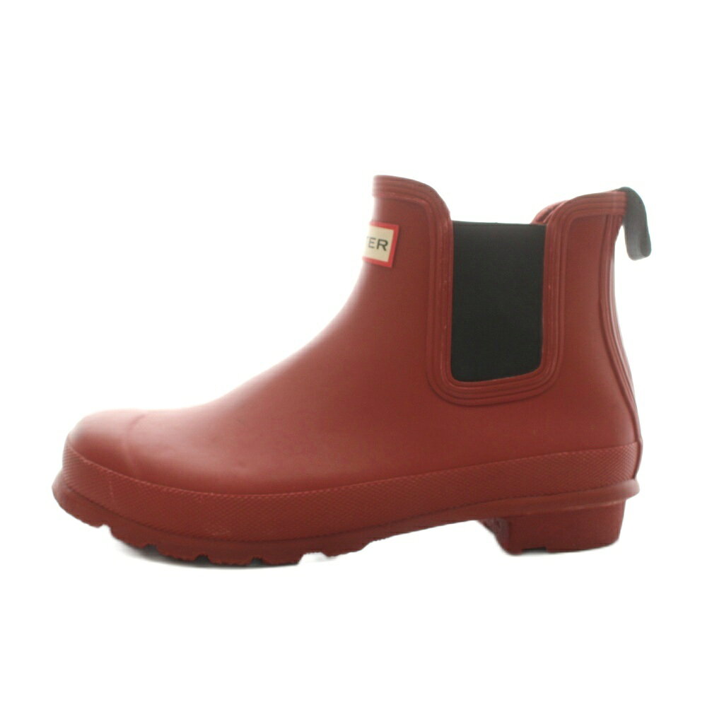 Hunter Rain Boots Shorts Boots 24cm Red / AN Ladies 260814