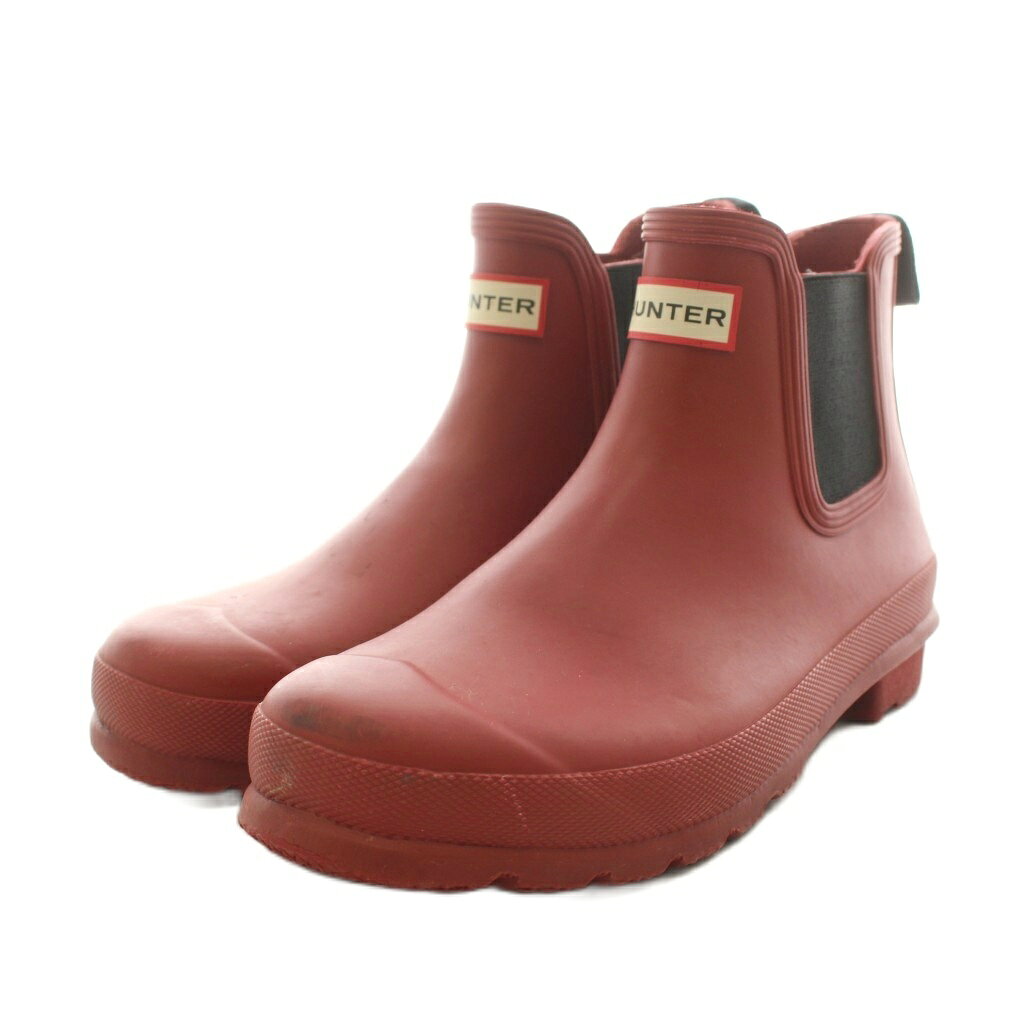 Hunter Rain Boots Shorts Boots 24cm Red / AN Ladies 260814 — vista 2