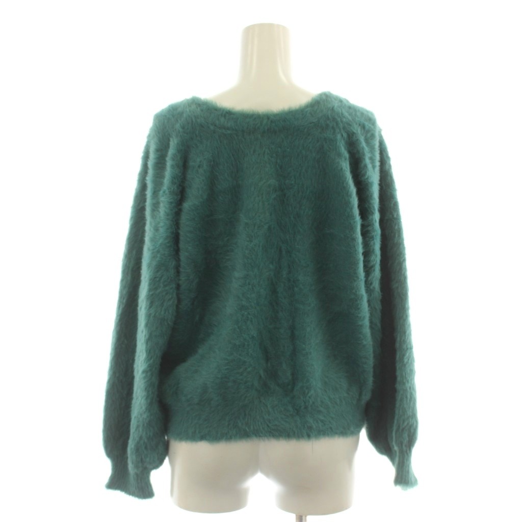 【中古】ロペピクニック ROPE Picnic カーディガン 40 緑色 グリーン Vネック 長袖 シャギー /LP レディース 【ベクトル 古着】 260814 auc-vector-21190934 ブランド古着の買取販売ベクトル サンプル画像3