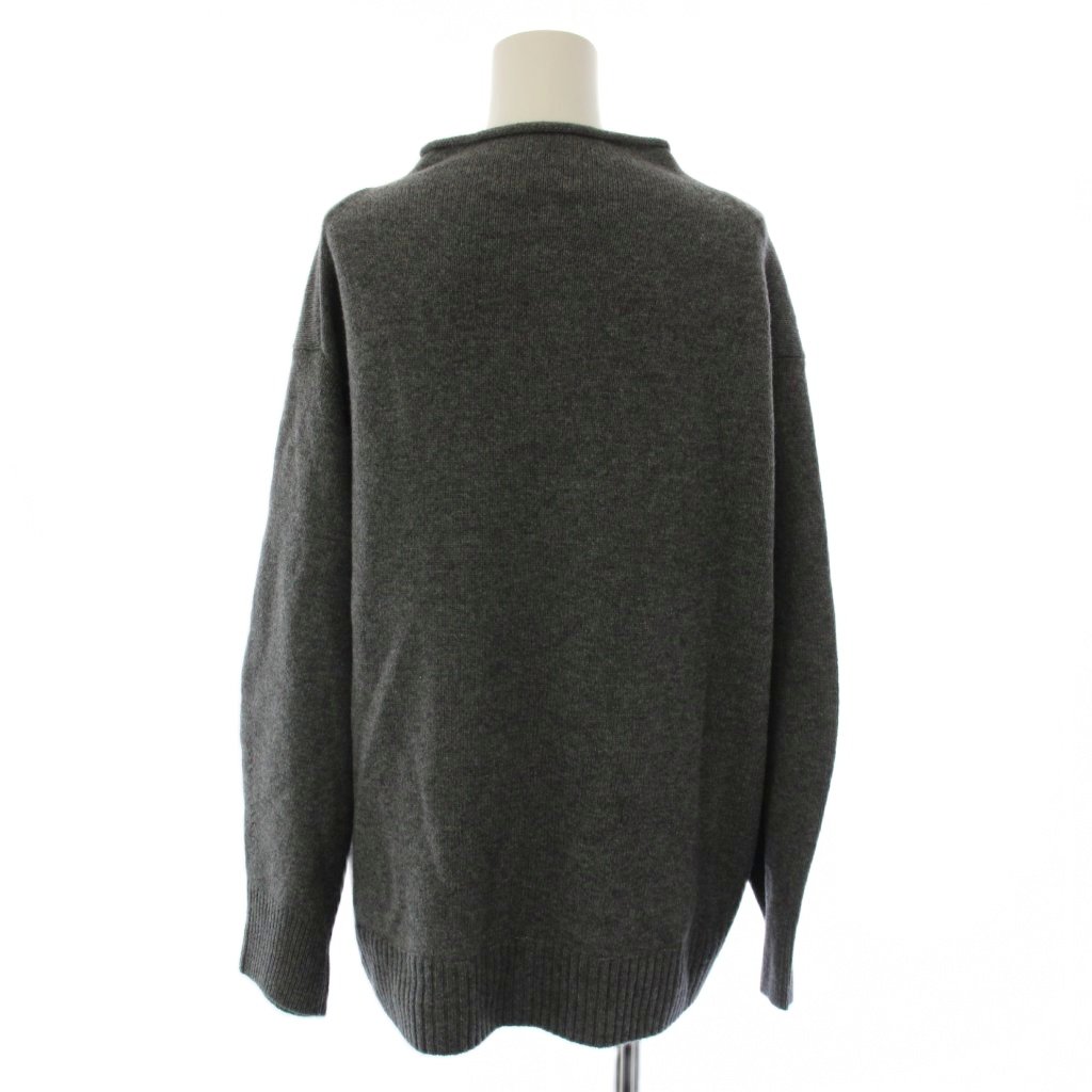 【中古】23区 オンワード樫山 21AW ウール カシミヤ バルキー モックネック ニット セーター 長袖 大きいサイズ 46 グレー KR26IW1504 /BM レディース 【ベクトル 古着】 260827 auc-vector-21213167 ブランド古着の買取販売ベクトル サンプル画像3