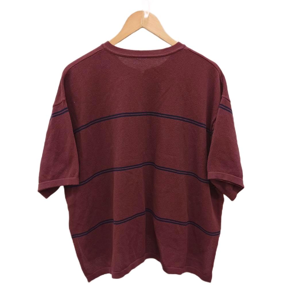 【中古】ブティックオーデナリー Boutique Ordinary バンドカラーニットポロ カッ...