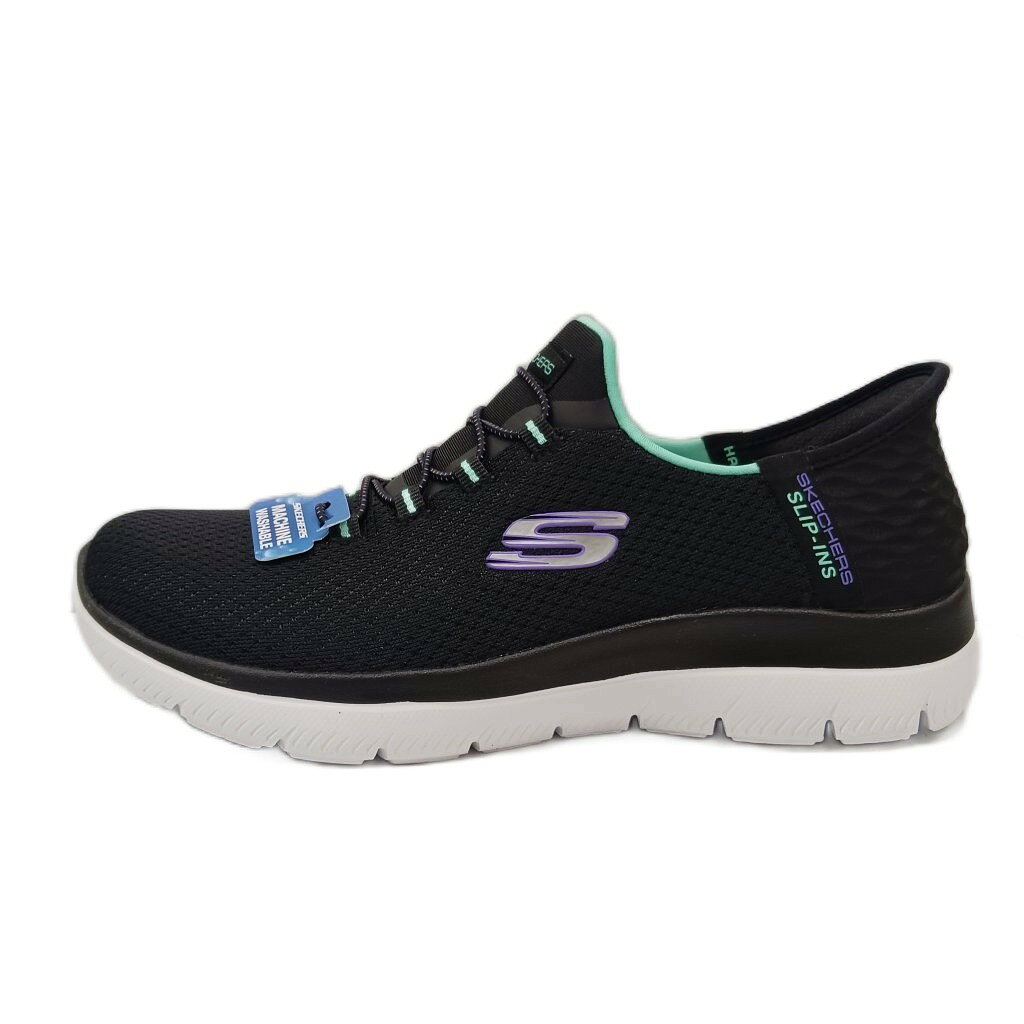 【中古】未使用品 スケッチャーズ SKECHERS スリップインズ SLIP-INS スニーカー シューズ 24.5cm 黒 ブラック 150123 /AN レディース 【ベクトル 古着】 260909