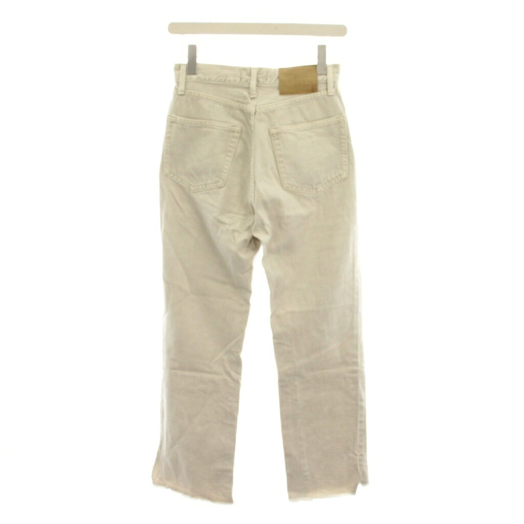 【中古】ミラオーウェン Mila Owen デニムパンツ ストレート ジーンズ 1 ベージュ カットオフ 09WFP215005 /YM ■KC レディース 【ベクトル 古着】 260916 auc-vector-21274435 ブランド古着の買取販売ベクトル サンプル画像2