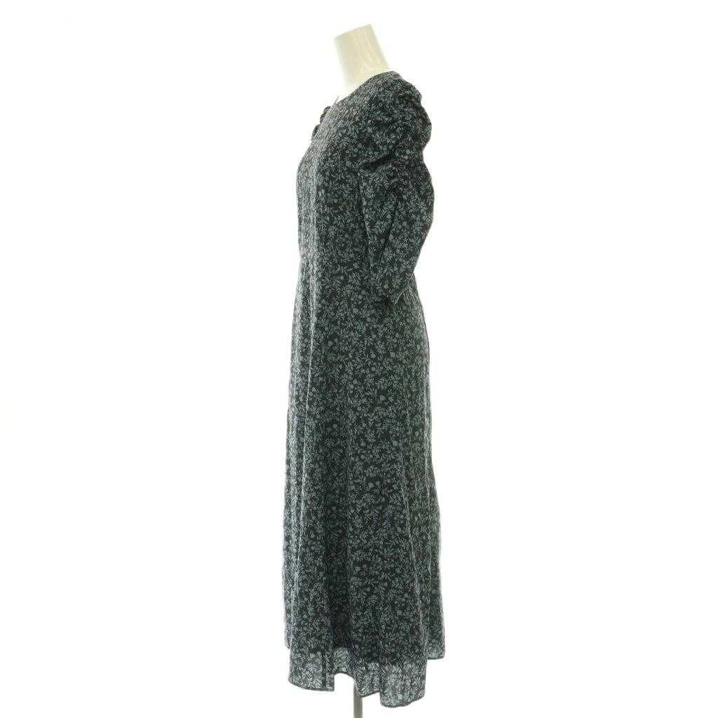 【中古】未使用品 ロペピクニック ROPE Picnic GDE-52090 リンクコーデ 花柄ワンピース ロング 五分袖 38 青 グレー /HK レディース 【ベクトル 古着】 260915 auc-vector-21266616 ブランド古着の買取販売ベクトル サンプル画像3
